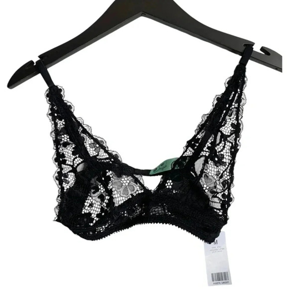 NWT Honeydew Brad Size Medium Caviar Camellia Built Up Bra Black - Picture 2 of 7